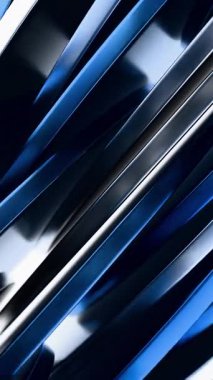 Soyut mavi ve gümüş metalik arkaplan