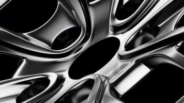 Dönen Tekerlek halkasının dramatik yakın çekimi