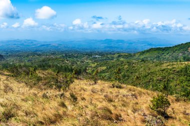 View at the Anton Valley when driving to El Valle in Panama.