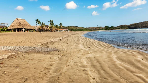 Пейзаж Пляжі Венао Півострові Азуеро Панама Стокова Картинка
