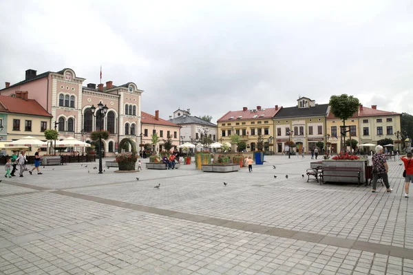 Ywiec 폴란드어 Ywiec 폴란드 남부의 도시이다 Ywiec County 중심지는 Silesian — 스톡 사진
