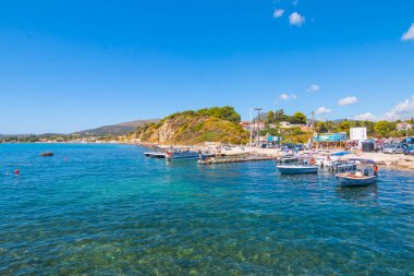 Boats near Cameo island, Greece