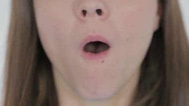 Şok Olan Sıradan Kadının Yüzü