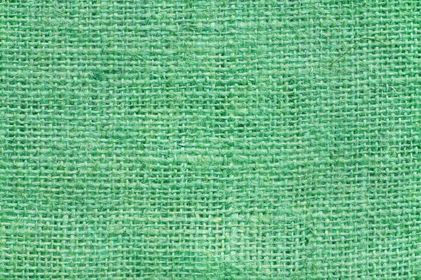 Texture Tela Verde Con Fili Lino Reali Tela Con Bella — Foto Stock