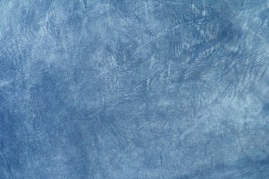 Beautiful blue background with leather texture with blue veins of blue leather as sample of blue background from natural leather or sample of background texture of leather for natural background