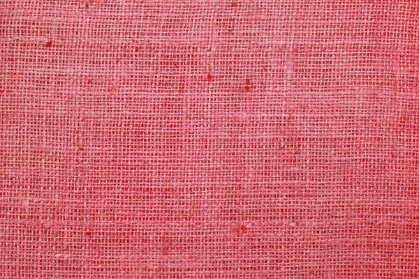 Arpillera Roja Con Hermosa Textura Tela Roja Estilo Retro Con —  Fotos de Stock