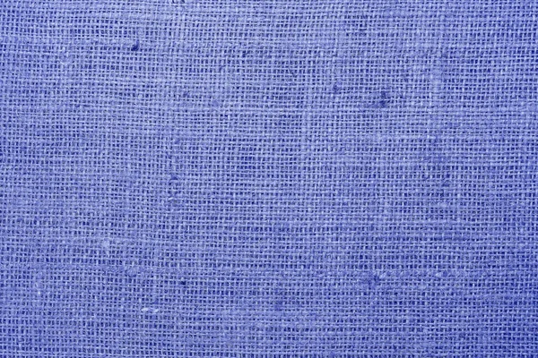 Niebieski Korek Piękną Płócienną Fakturą Niebieskiej Tkaniny Stylu Retro Piękną — Zdjęcie stockowe