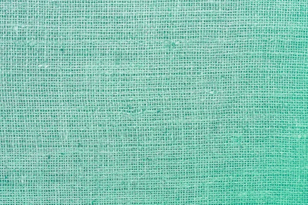 Текстура Зеленого Полотна Справжніми Лляними Нитками Полотні Красивою Лляною Текстурою — стокове фото