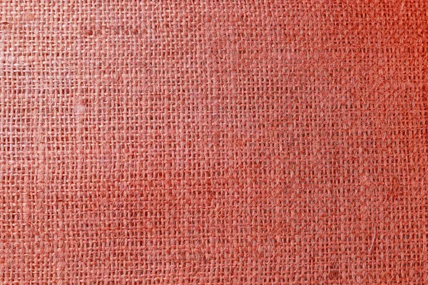 Red Burlap Beautiful Canvas Texture Red Fabric Retro Style Beautiful — Stock Photo, Image
