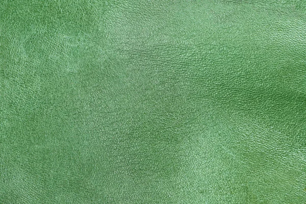 Vacker Grön Bakgrund Med Läder Konsistens Med Gröna Vener Grönt — Stockfoto