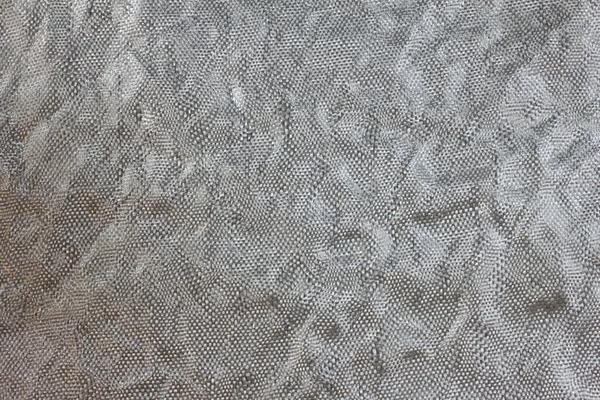 Срібний Рваний Фон Текстурою Фольги — стокове фото