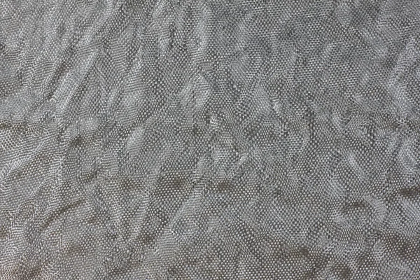 Fondo Plata Arrugado Con Textura Papel Aluminio — Foto de Stock