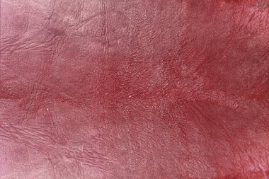 Beautiful red background with leather texture with red veins of red leather background as sample of red background from natural leather or sample of texture of leather for beautiful natural background