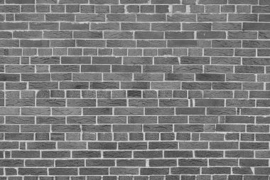 Siyah ve beyaz fotoğraf tuğla duvar çatı katı tarzında siyah ve beyaz arka plan