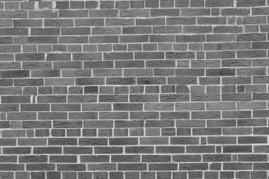 Siyah ve beyaz fotoğraf tuğla duvar çatı katı tarzında siyah ve beyaz arka plan