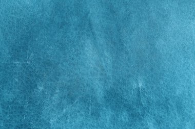 Beautiful blue background with leather texture with blue veins of blue leather as sample of blue background from natural leather or sample of background texture of leather for natural background