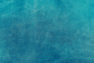 Beautiful blue background with leather texture with blue veins of blue leather as sample of blue background from natural leather or sample of background texture of leather for natural background