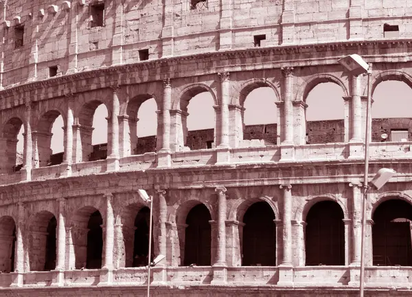 Roma'da Colosseum - Flavian Amfitiyatro closeup, İtalya, Avrupa