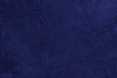 Beautiful blue background with leather texture with blue veins of blue leather as sample of blue background from natural leather or sample of background texture of leather for natural background