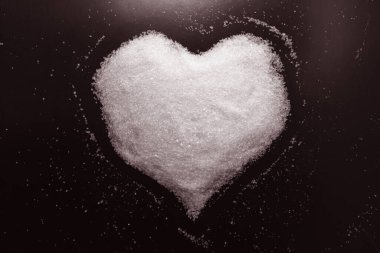 Güzel şeker kalp. Arka plan Sevgililer günü. Sevgililer günü fikirler. Sevgililer günü kartları