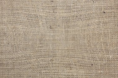 Kahverengi kumaş desenli kahverengi çuval bezi. Eskimiş çuval bezi deseni, çuval bezi deseni ve güzel çuval bezi rengi.