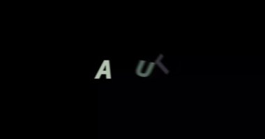 Siyah arkaplanda yetişkin metin animasyonu. Modern metin animasyonu, Yazılı Yetişkin