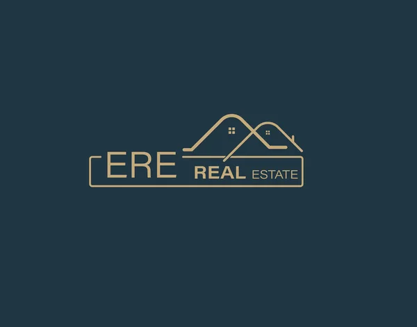 Ere Real Estate Consultants Logo Design Vectors Images Luxusní Design — Stockový vektor