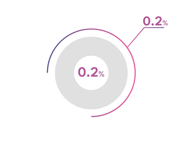Diagrammes Circulaires Pourcentage Vecteur Infographie Illustration Entreprise Diagramme Circulaire Conception — Image vectorielle