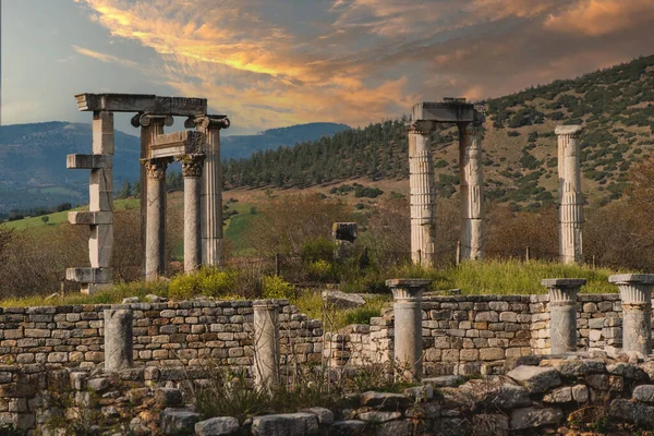 Antigua Ciudad Afrodisias Sitios Arqueológicos Históricos Turquía Moderna — Foto de Stock