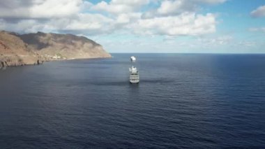 Tenerife adası yakınlarındaki Atlantik Okyanusu 'nda, Kanarya Adaları, İspanya