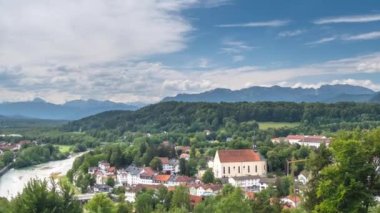 Bavyera Ortaçağ tatil beldesi Kötü Tolz ve çevresi