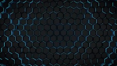 geometrical 3d animated footage for background