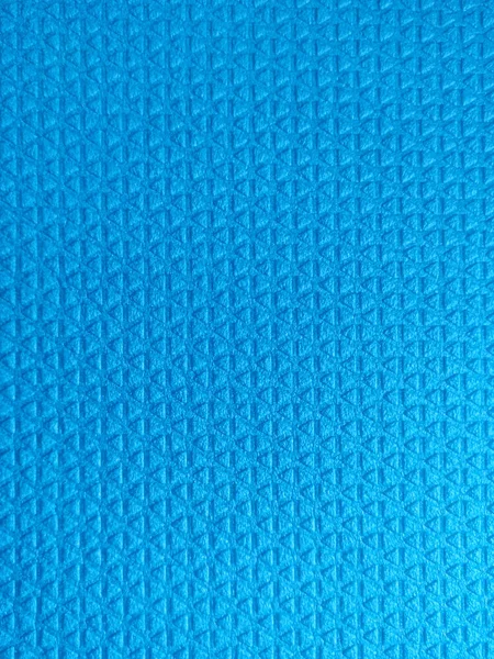 Blue Foam Corrugated Material Blue Vertical Synthetic Background — Stock Photo, Image