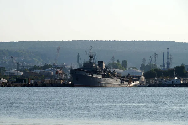 Varna Bulgária Julho 2022 Navios Patrulha Militar Porto Varna — Fotografia de Stock