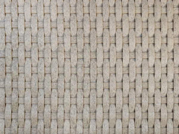 Beżowy Wiklinowy Rattan Tekstury Naturalnego Tła Zbliżenie — Zdjęcie stockowe