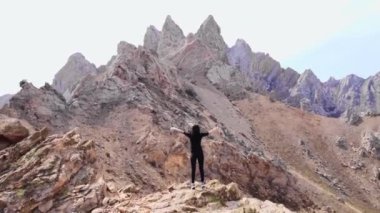 Kamera çiçek açan bir alan çekiyor. Birçok bozkır gelinciği karada ekilebilir arazilerin yerine çiçek açtı ve çevrede yeşil tarlalar var..