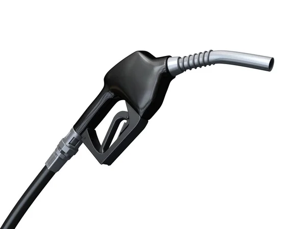 Rendern Kraftstoffpumpe Clipping Pfad — Stockfoto