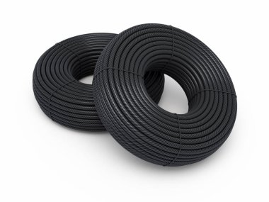 Plastik hortum görüntüleyicisi (beyaz ve kırpma yolunda izole edilmiş))