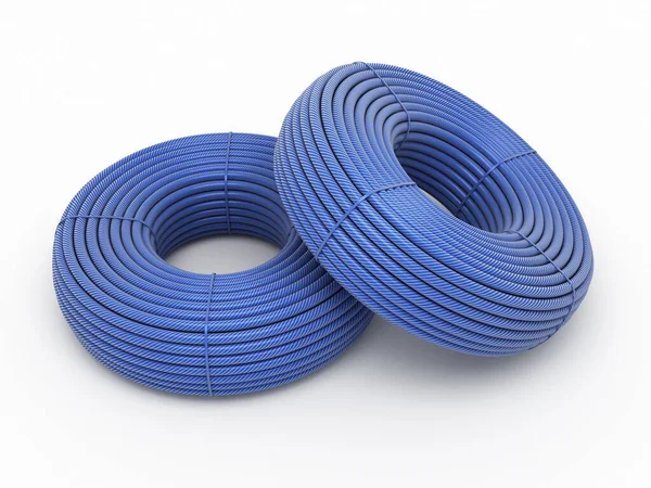 Plastik hortum görüntüleyicisi (beyaz ve kırpma yolunda izole edilmiş))