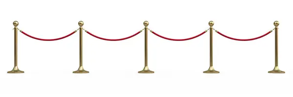 3d render Bariyer ip oluşturma (beyaz ve kırpma yolu üzerinde izole)