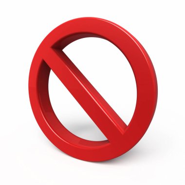 Uyarı işareti oluşturucu (kırpma yolu ve beyaz üzerinde izole)