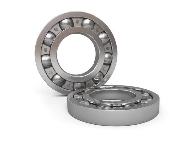 Top Bearing render (beyaz ve kırpma yolu üzerinde izole)