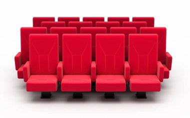 Sinema koltukları oluşturma (izole edilmiş ve kırpma yolu)