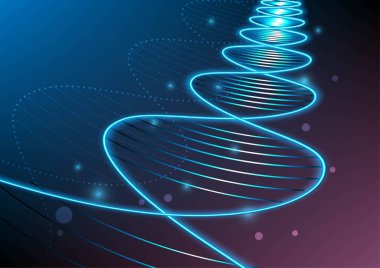 Abstract DNA healthcare science research technology background.