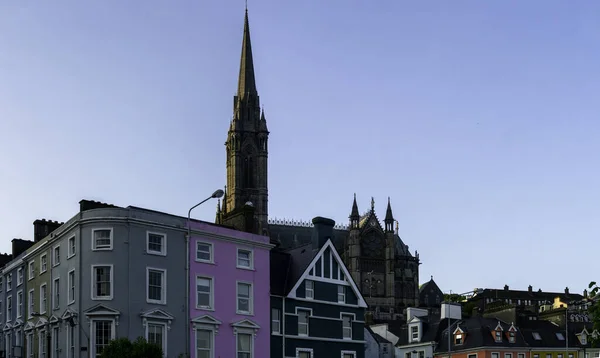 Staden Cobh Irland Vacker Dag — Stockfoto
