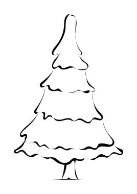 Noel mevsimi için Noel ağacı