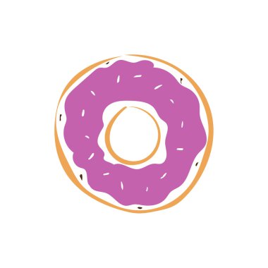 Tatlı ve yumuşak donut işareti