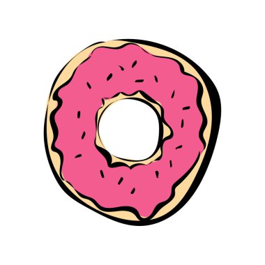 Yumuşak ve tatlı donut.