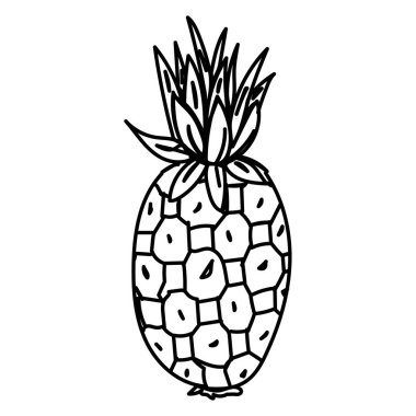 Taze ve tatlı ananas