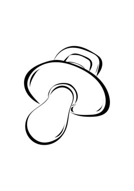 Şapka vektör illüstrasyonunun el çizimi karalama biçimi